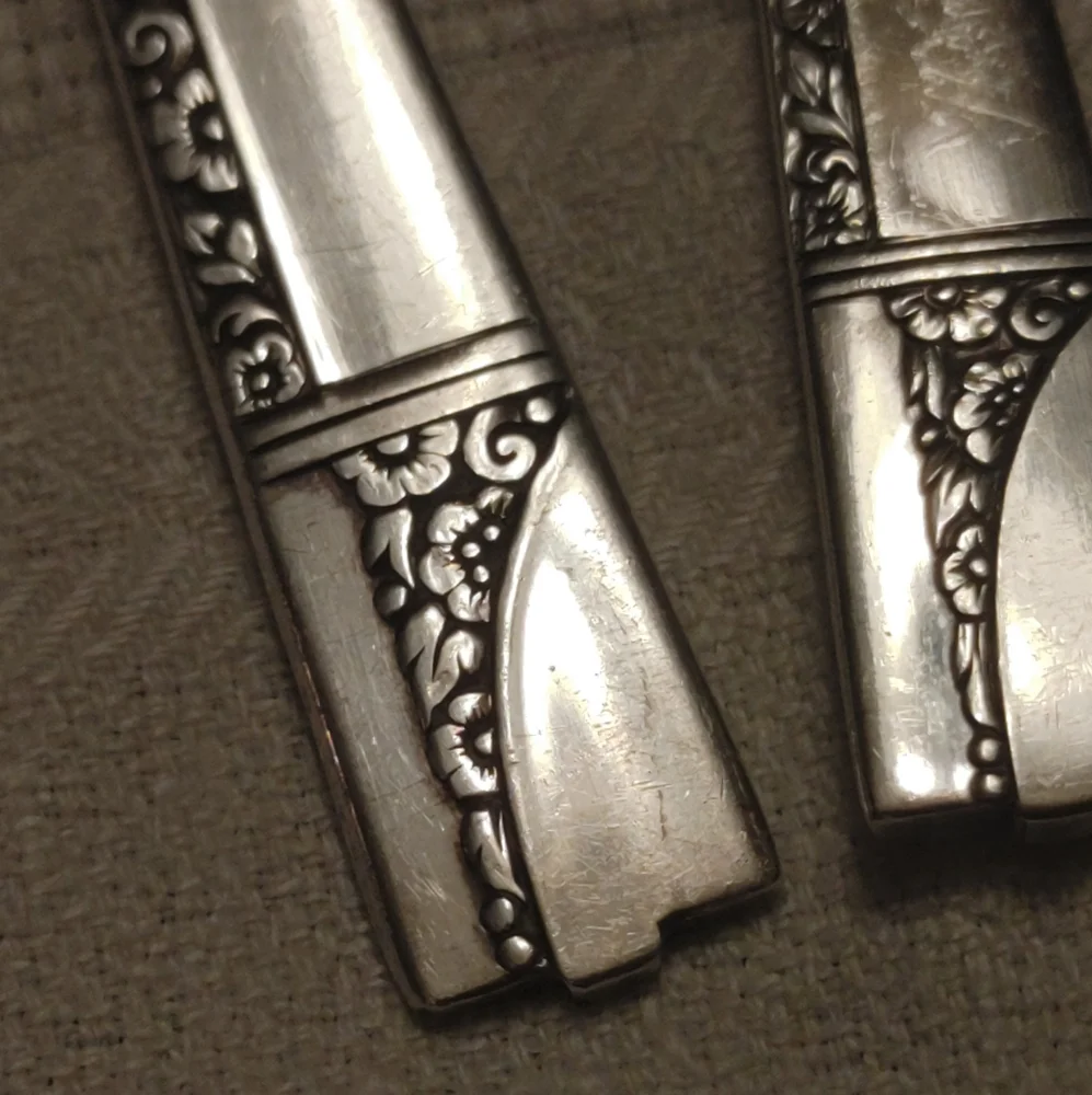 Nobility Caprice Silver Tom Server, Gravy Ladle, Master Butter, 2 Butter
